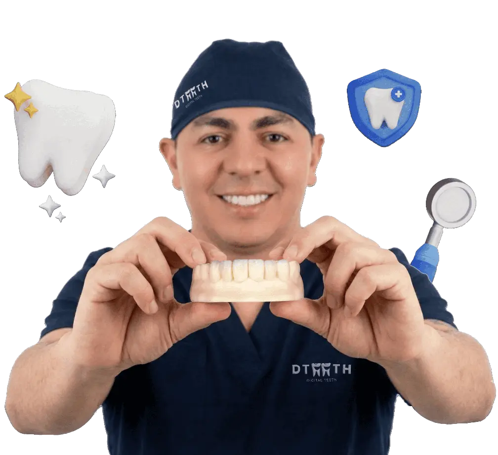 Coronas en circonio - Laboratorio Dental D-teeth Bogotá
